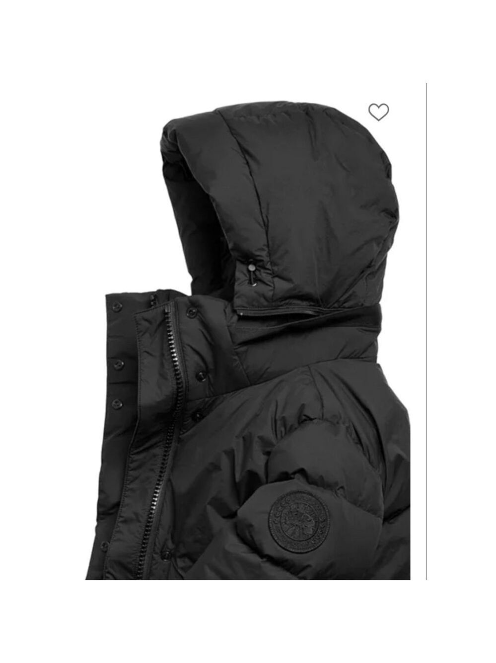 NWT Canada Goose Lyndale Hooded Down Puffer Jacket in Black, Size XL $1225 - Picture 3 of 12